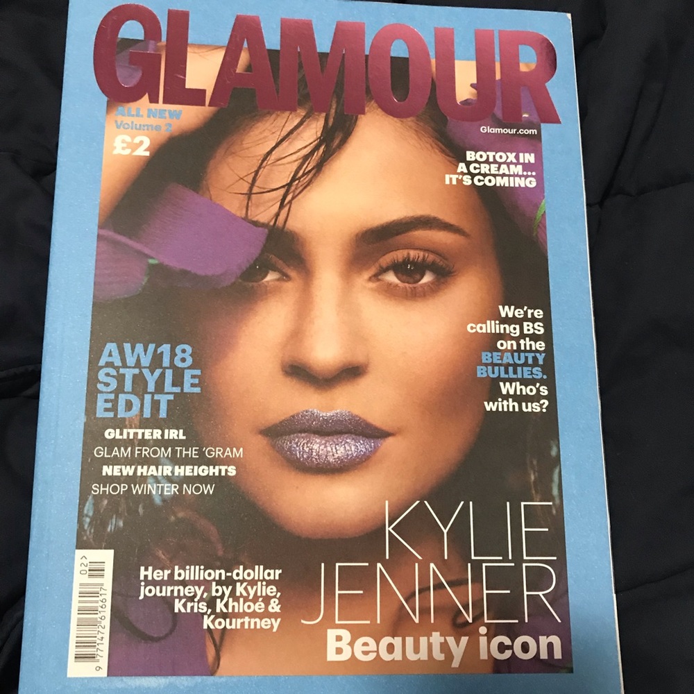 KYLIE JENNER GLAMOUR MAGAZINE 2018